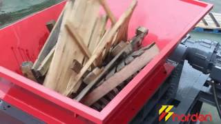 Wood Pallet Shredder [upl. by Ong155]