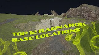 ARK Ragnarok  TOP 12 PvP BASE LOCATIONS  Ark PvP  Ark Survival Evolved  Ark Basics [upl. by Tabber]