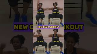 Download Everdance app for more chair workouts Link in bio [upl. by Ahsoyem]