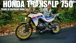 Finally Honda TRANSALP 750 Launched In Northeast India 🔥 [upl. by Kcirtemed867]