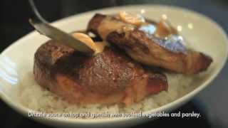 Home Foodie  Easy Ribeye Steak with Basmati Rice [upl. by Falconer]