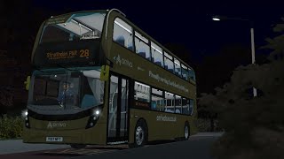 OMSI 2  NEW Arriva Yorkshire Castleford 100 Years ADL E400 MMC  Strathshire Route 28 [upl. by Mishaan]