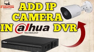 IP camera add in dahua DVR  DVR me IP camera add kaise kare [upl. by Jennie]