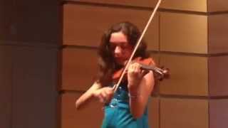 Olga Kaminsky Beriot Concerto 9 violin [upl. by Yeffej]