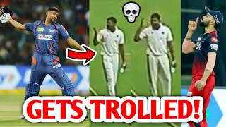 RCB Fans TROLL Avesh Khan  LSG amp Avesh Reaction 🤣🔥 Duleep Trophy 2024 India Cricket News [upl. by Yromem]