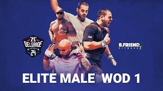 Belgrade Games ELITE MALE WOD 1 [upl. by Olds]