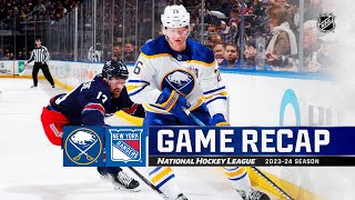 NHL Highlights  Blue Jackets vs Rangers  November 12 2023 [upl. by Rihat836]