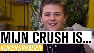 22 HEB IK EEN CELEBRITY CRUSH  JUNIOR SONGFESTIVAL 2020 🇳🇱 [upl. by Sset]