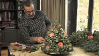 Geurende minikerstboom voor op tafel [upl. by Eidassac]