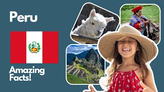 Peru for kids – an amazing and quick video about life in Peru [upl. by Latoya]