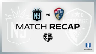 FULL HIGHLIGHTS  Gotham FC vs North Carolina Courage [upl. by Nay]