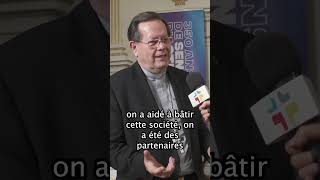 Le Cardinal Lacroix nous parle des fêtes du 350e de lÉglise catholilque de Québec 1 de 2 [upl. by Anwahs]