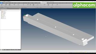 Input CAD  Alphacam 2018 R2 [upl. by Cozza]