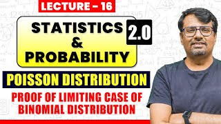 Poisson Distribution  Statistics and Probability  By GP Sir [upl. by Eryt224]