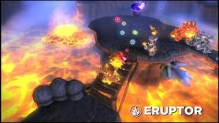 Spyro Skylanders  Eruptor Gameplay trailer [upl. by Einneg]