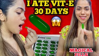 😱Shocked😱I ate VitE Tablets for 30DaysMagical Results [upl. by Sabec458]