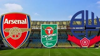 ARSENAL VS BOLTON WANDERERS LIVE WATCHALONG oldskoolgunner carabaocup arsenalfc boltonwanderers [upl. by Adnicaj]