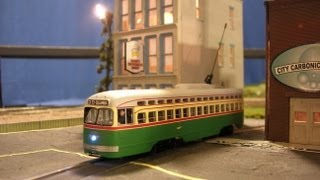 HO Scale PTC PCC Streetcar HD [upl. by Shanie18]