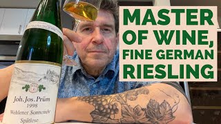 Master of Wine Discusses GERMAN RIESLING [upl. by Eibocaj]