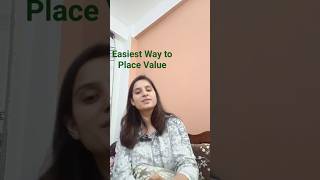 Now Learn Indian Place Value Chart Quickly🙇 [upl. by Bum]