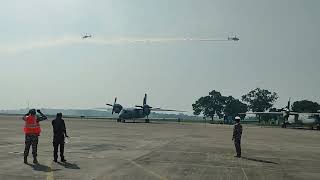 Saarang Air Show At Kanpur🚁airshow airforce 92th anniversary celebration kanpur [upl. by Sherris553]