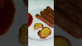 Bite 34  Nuggets and sausages  ASMR [upl. by Yhtamit776]