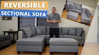 How To Reverse a Sectional Sofa 10 Steps [upl. by Jacinto]