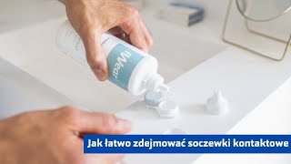 Jak zdejmować soczewki kontaktowe miesięczne [upl. by Edmund]