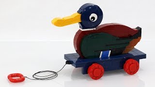 Classic LEGO Duck Pull Toy [upl. by Endor]