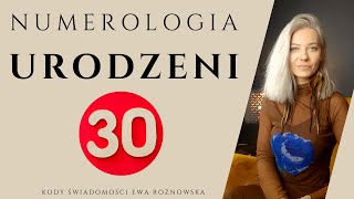 NUMEROLOGIA  URODZENI 30 [upl. by Cathryn]