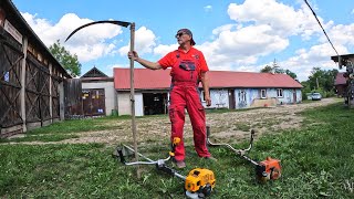 STIHL vs STIGA  Mały test kos spalinowych  Stosunek jakości do ceny  Sołtys testuje [upl. by Muhammad]