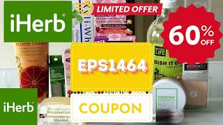 iHerb Promo Codes iHerb DisCount Code 60 OFF Promo Code [upl. by Nytsyrk66]