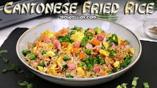 How to Make CANTONESE FRIED RICE Better than Takeout  Cantonese Style [upl. by Prospero499]