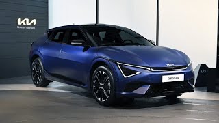 2025 Kia EV6 First look  Updated styling and a bigger 84 kWh battery with improved efficiency [upl. by Darcee]