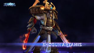 Shogun Artanis Skin Preview  Heroes of the Storm  HOTS [upl. by Cara]