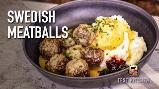 Classic Swedish Meatballs Recipe [upl. by Warthman]