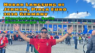 Suasana Nonton Langsung di Negaranya Tuan Rumah Piala Euro 2024 Jerman eurocup2024 pialaeuro [upl. by Einor]