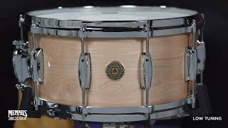 Gretsch 14x65 USA Custom Solid Maple Snare Drum G56514SSMM [upl. by Charters327]