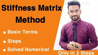 Matrix Method  Stiffness Method for Structural Analysis [upl. by Verine31]