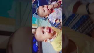 ❤🧿❤cutebaby ytshortsindia twinny foryou twintasticdiaries baby [upl. by Vokaay918]