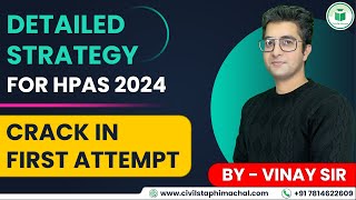 StrategyPlan for HPAS 2024  Freshers  Working  Himachal Administrative Services  CivilsTap [upl. by Black]