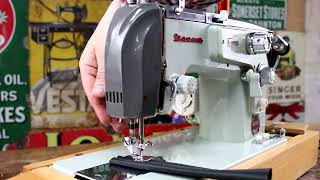 Sewing with a Heavy Duty Novum Sewing Machine [upl. by Gussie]