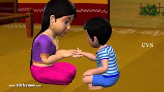 Chitti Chitti Miriyalu  3D Animation Telugu Nursery Rhymes for children [upl. by Neel796]