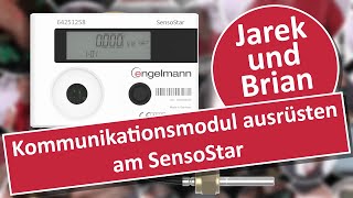 Engelmann Wärmezähler SensoStar mit Kommunikationsmodul ausrüsten So einfach geht das [upl. by Repooc290]