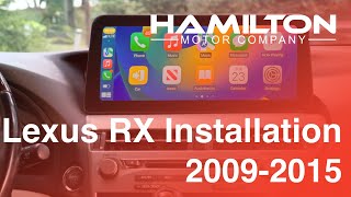 2009 2015 Lexus RX Apple Carplay Kit Installation Manual [upl. by Alicea]