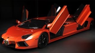 Lamborghini Aventador Limo  Official Video  Cars For Stars ® [upl. by Sima355]