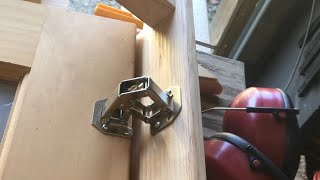 what HIDDEN or INVISIBLE hinges how to install them [upl. by Gustave]