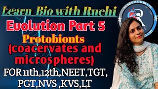 Evolution Orgin of life coacervates and microspheres protobionts [upl. by Araiet]