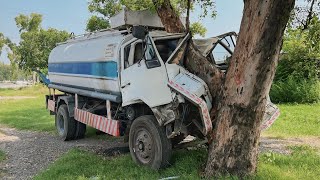 How Pakistani Mechanic Repair A Totally Accidental Pressed Fuel Truck With Powerful Techniques [upl. by Dodi18]