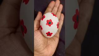 Waste eggshell crafts🙀 eggshell painting bestoutofwaste shorts shortsfeed ytshorts viralvideo [upl. by Consuela]